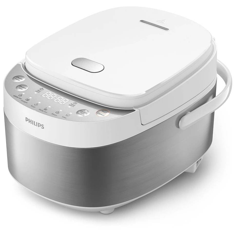 Philips HD3170 Rice Cooker 0.85L | 8 Pre-Set Menu, Non Stick Inner Pot, Removable Lid