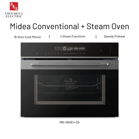 Midea Steam Conventional Oven with Grill (50 Litres) | MBI-N50E4-SG