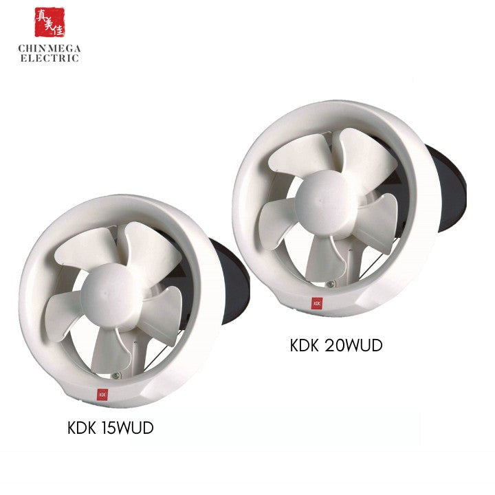 KDK 15cm 20cm Window Mounted Ventilating Fan 15WUD / 20WUD