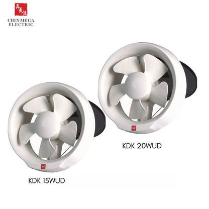 KDK 15cm 20cm Window Mounted Ventilating Fan 15WUD / 20WUD