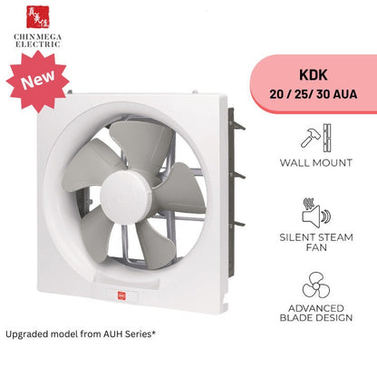 KDK 20AUA/ 25AUA/ 30AUA Exhaust Fan Wall Mount Ventilating Fan