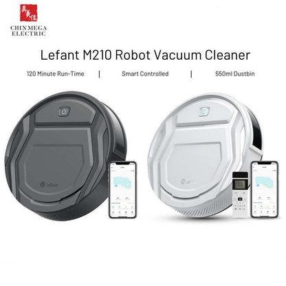 Lefant 4000Pa M210 Robot Vacuum | Clean 1300sft² in 120 min | Dustbin 500ml