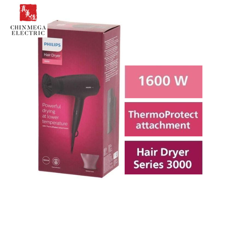 Philips 3000 Series Hair Dryer - BHD308