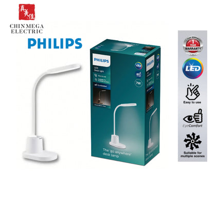 Philips LED Mini Rechargeable Table Lamp for Study DSK214