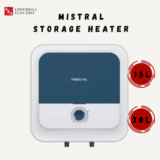 Mistral Storage Heater 15L & 30L (MSWH150WG / MSWH300WG)