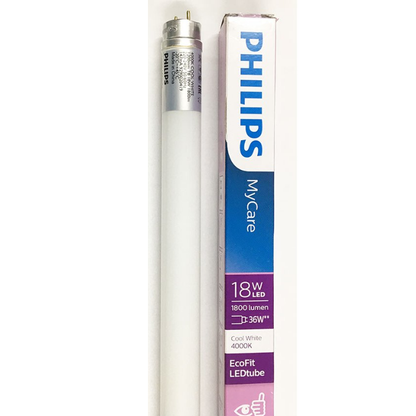 Philips T8 LED EcoFit light tube / 2ft (8W) / 4ft (16W)Cool Daylight / Cool White ❌ No Led Starter