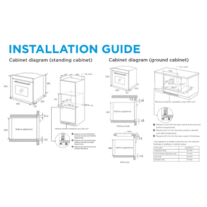Midea (82L) Built-In Convectional Oven (MBI-65M40-SG)
