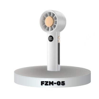 CEPMF005 High Speed Cooling Mini Handheld Fan with LED Display & 100 Adjustable Speed Settings, 3600mAh Battery