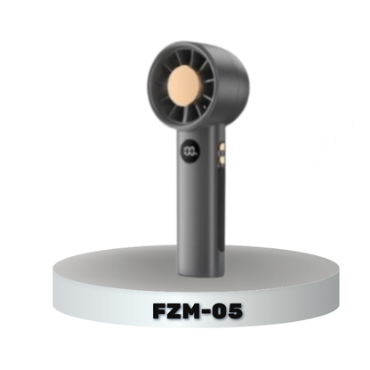 CEPMF005 High Speed Cooling Mini Handheld Fan with LED Display & 100 Adjustable Speed Settings, 3600mAh Battery