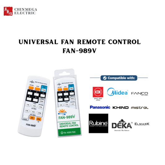 *LOCAL SELLER* Universal Fan Remote Control FAN-989V