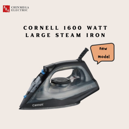 Cornell 1600 Watt Large Steam Iron CSIS66