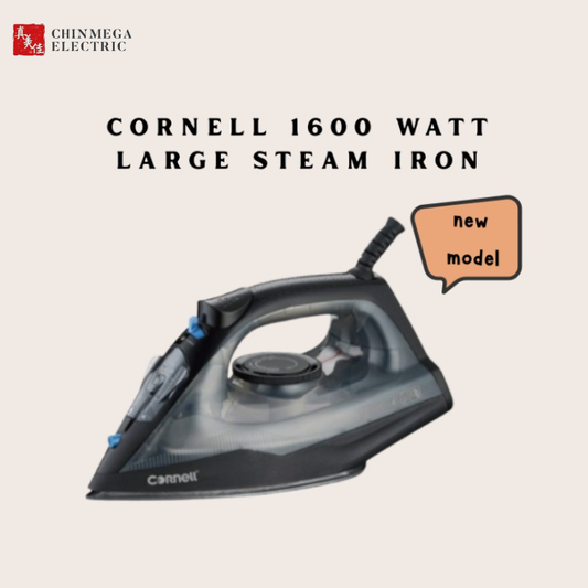 Cornell 1600 Watt Large Steam Iron CSIS66