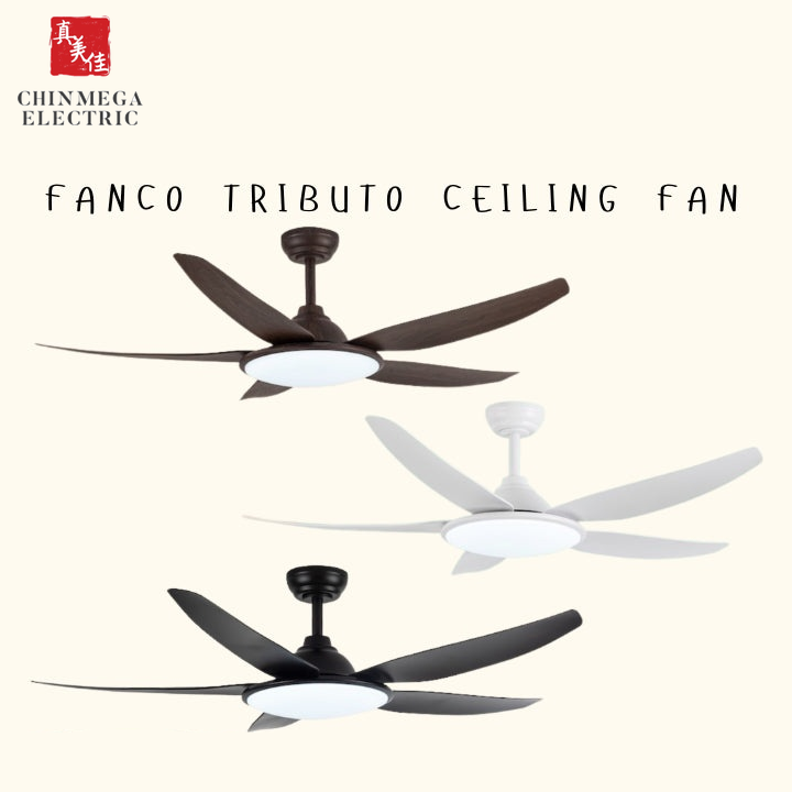 Fanco Tributo 46" & 56" DC Motor Ceiling Fan