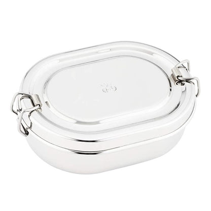 Butterfly Ruby Stainless Steel Lunch Box (Silver)