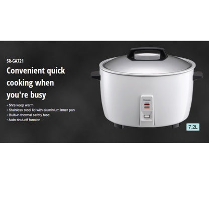 Panasonic 4.2L / 7.2L Electric Rice Cooker SR-GA421 | SR-GA721