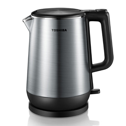Toshiba 1.5L / 1.7L Double Wall Electric Kettle | KT-15DRRS / KT-17DRRS