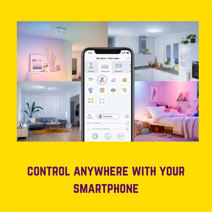 WiZ Smart Lighting by Philips E27 9W Smart Colour Bulb