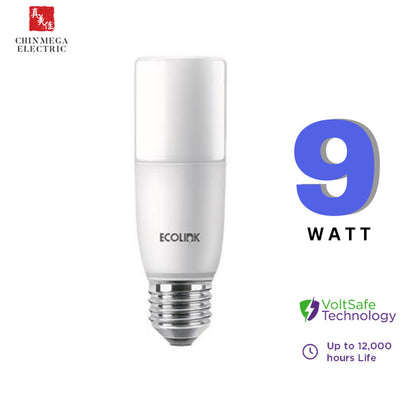 Ecolink Lighting 9W DLstick E27 Cool Daylight 6500K