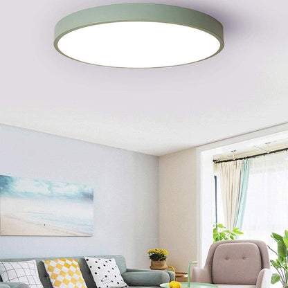 Macaron Tri-Color LED Ceiling Light