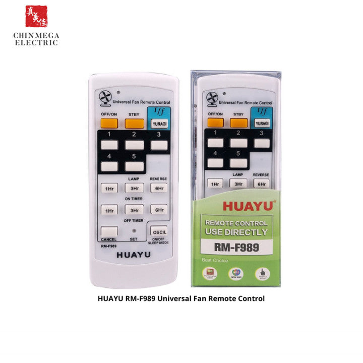 Huayu Universal Fan Remote Control RM-F989