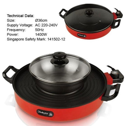 Takahi Electric Teppanyaki with Steamboat 1488