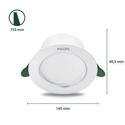 Philips Ultra Efficient LED Recessed Downlight 4.8W / 6.5W