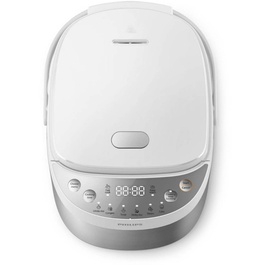 Philips HD3170 Rice Cooker 0.85L | 8 Pre-Set Menu, Non Stick Inner Pot, Removable Lid