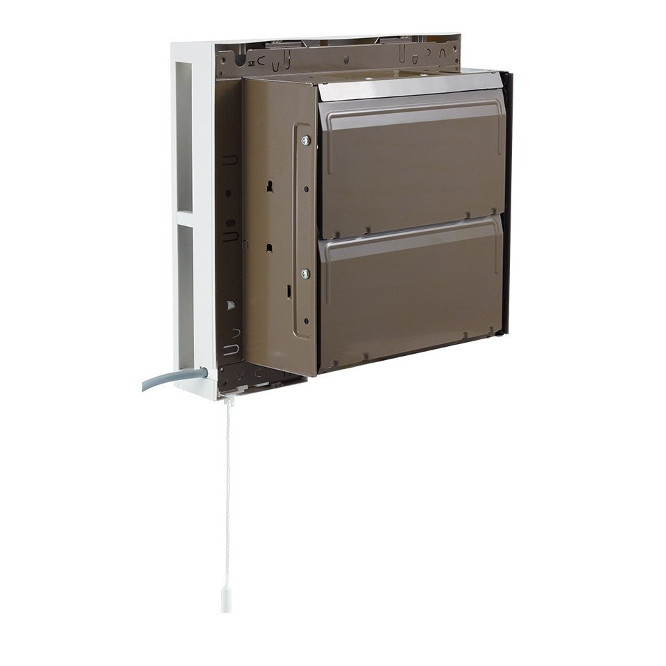 KDK 2-Way Reversible Wall Mounted Exhaust Ventilating Fan with Louver KDK 20RLA / 25RLA / 30RLA