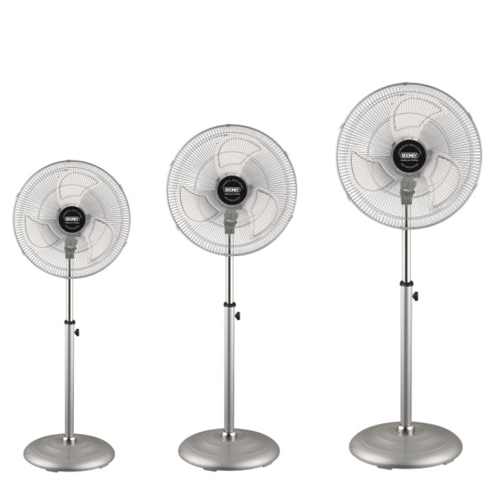 Booney BPF400F / BPF450S / BPF500S Aluminium Stand Fan 16" - 20"