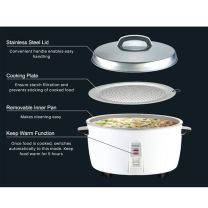 Panasonic 3.2L Electric Rice Cooker SR-GA321