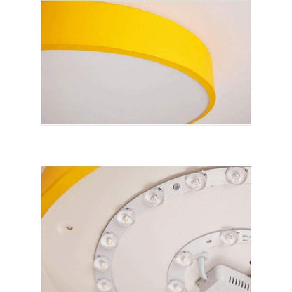 Macaron Tri-Color LED Ceiling Light