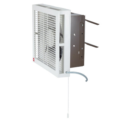 KDK 2-Way Reversible Wall Mounted Exhaust Ventilating Fan with Louver KDK 20RLA / 25RLA / 30RLA