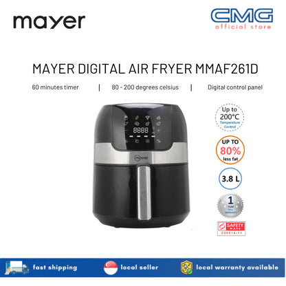 Mayer Digital Air Fryer 3.8L MMAF261D