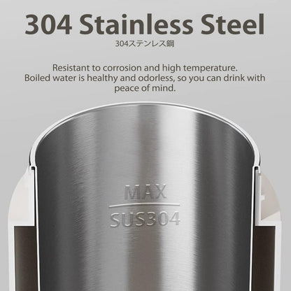 Iona 0.5L Travel Kettle | Stainless Steel 6 Pre-Set Temperature