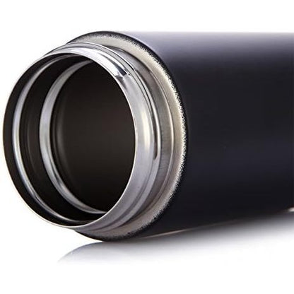 Peacock 500ML Thermos Stainless Mug Bottle | AMM-50BD / AMM-50PE / AMM-50ASK (Matt Black / Peach Puff / Sky Blue)