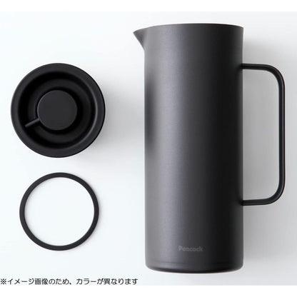 Peacock 1.0L Thermos Stainless Steel Tabletop Pot Living Pot | AHW-100