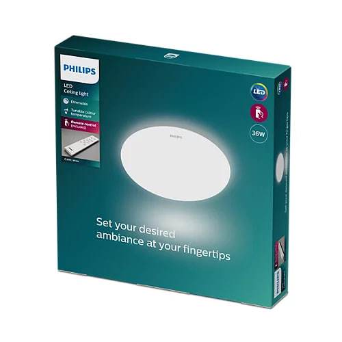 Philips Braid CL610 Tri-Color Ceiling Light with Remote