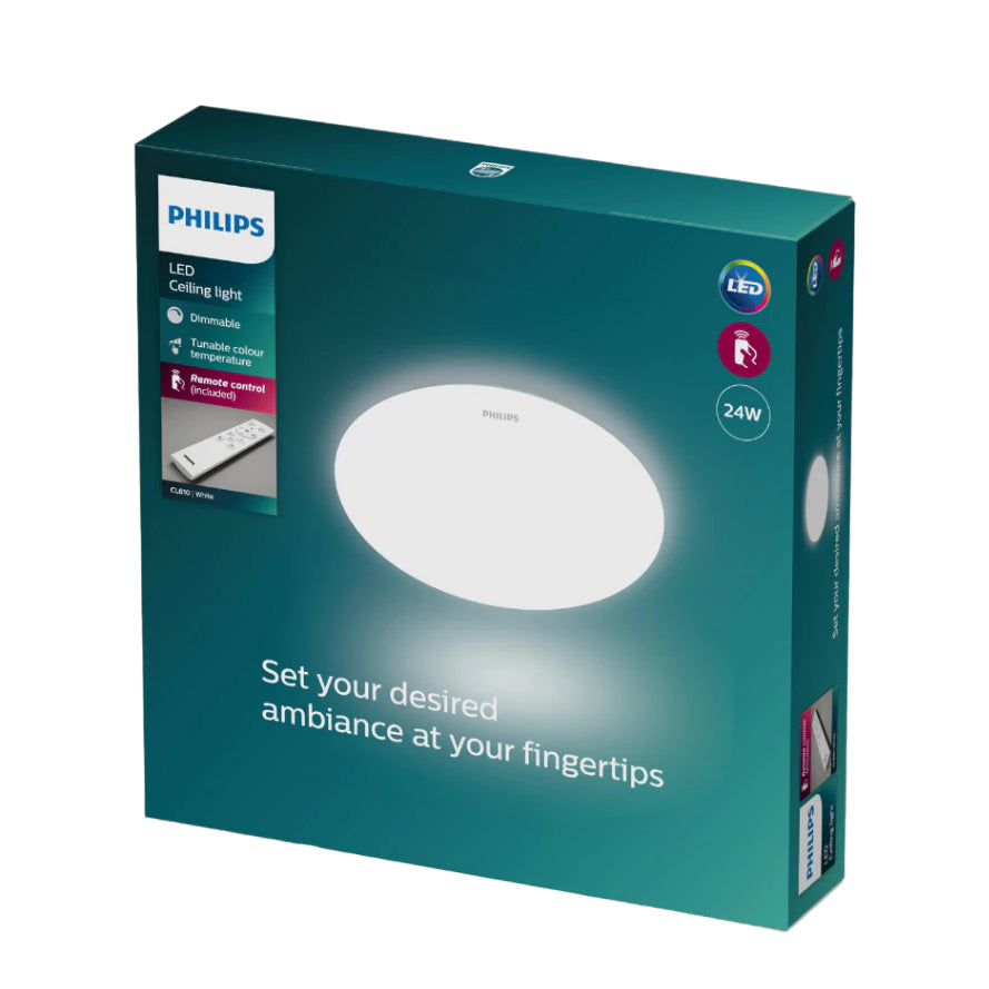 Philips Braid CL610 Tri-Color Ceiling Light with Remote