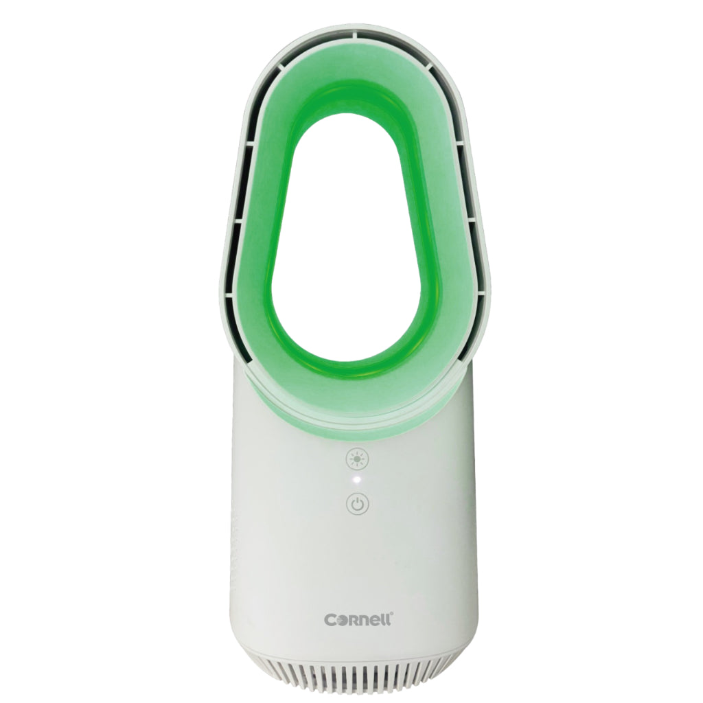 Cornell CBFS01WH Mini Bladeless Fan with Ambient Light