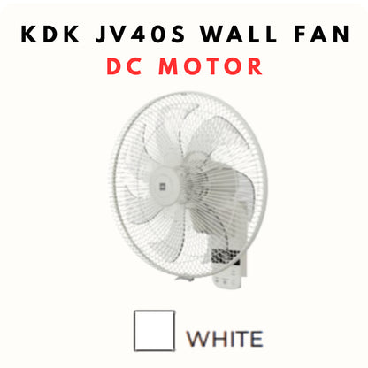 KDK JV40S DC Motor Wall Fan