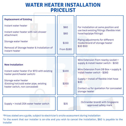*Installation Available* Ariston Aures Instant Water Heater // Top l Rainshower l Premium+ l Premium l Easy