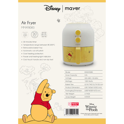 Mayer MMAF8083 AIR Fryer (Disney Winnie the Pooh)