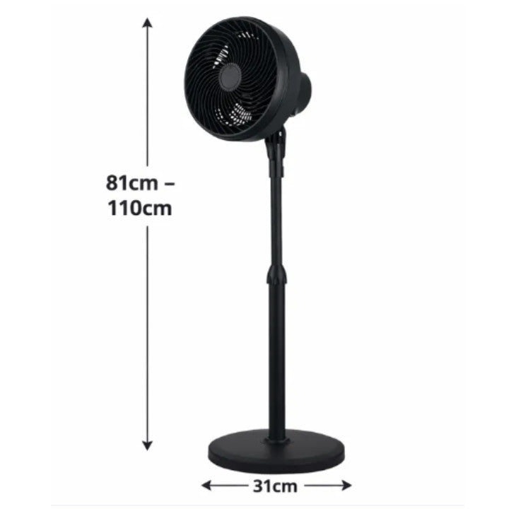 Takahi 8110 Electric 10-Inch Power Airflow Stand Fan