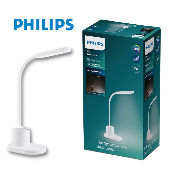 Philips LED Mini Rechargeable Table Lamp for Study DSK214
