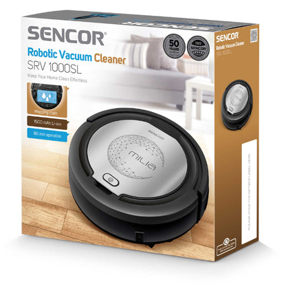 Sencor Robotic Vacuum Cleaner With Cleaning Brushes SEN 1000SL