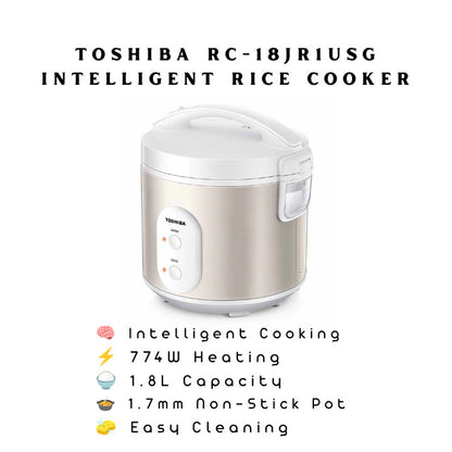 Toshiba RC-18JR1USG Intelligent Rice Cooker