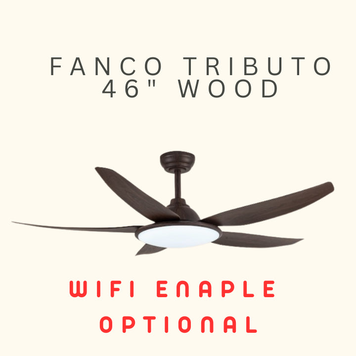 FANCO TRIBUTO 46" & 56"  DC MOTOR CEILING FAN (Whatsapp for Installation Service)