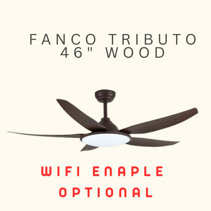FANCO TRIBUTO 46" & 56"  DC MOTOR CEILING FAN (Whatsapp for Installation Service)
