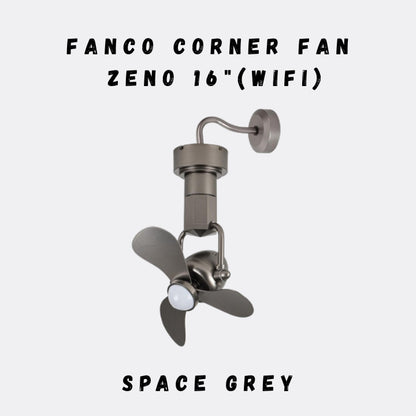 FANCO ZENO 16" DC MOTOR CORNER FAN (Whatsapp for Installation Service)