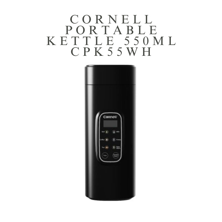 Cornell Portable Kettle 550ml CPK55BK & CPK55WH